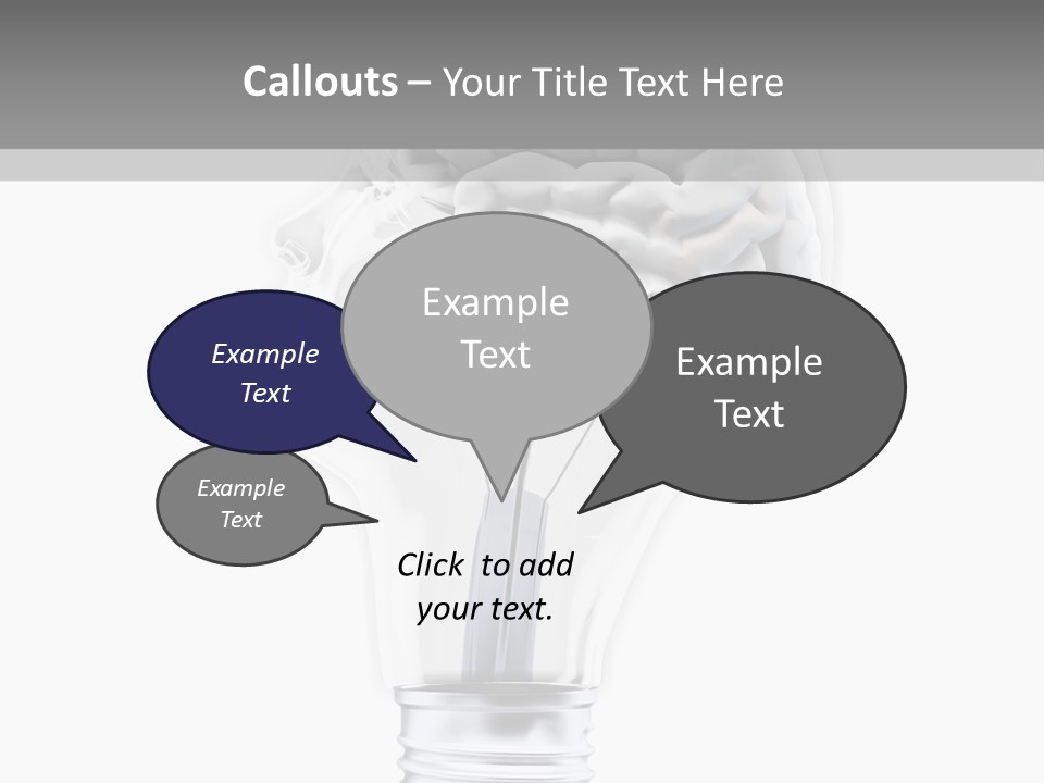 Silhouette Modern Idea PowerPoint Template