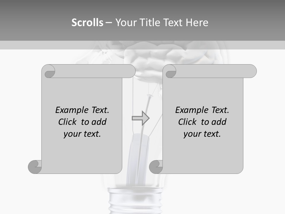 Silhouette Modern Idea PowerPoint Template