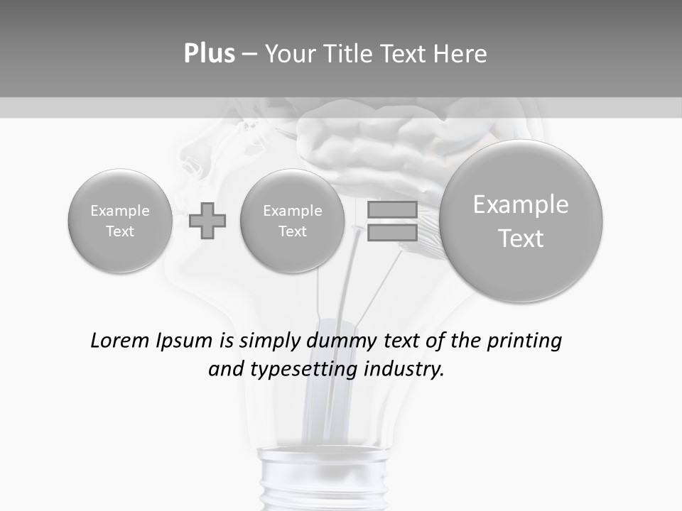 Silhouette Modern Idea PowerPoint Template