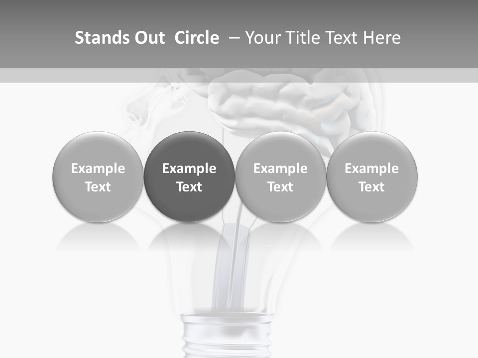 Silhouette Modern Idea PowerPoint Template