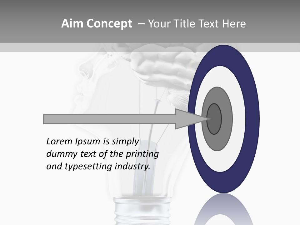 Silhouette Modern Idea PowerPoint Template