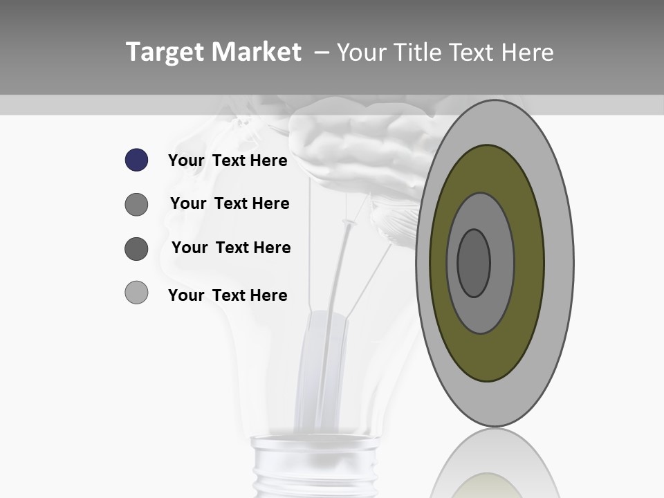 Silhouette Modern Idea PowerPoint Template