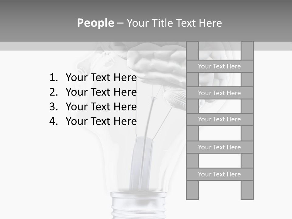 Silhouette Modern Idea PowerPoint Template