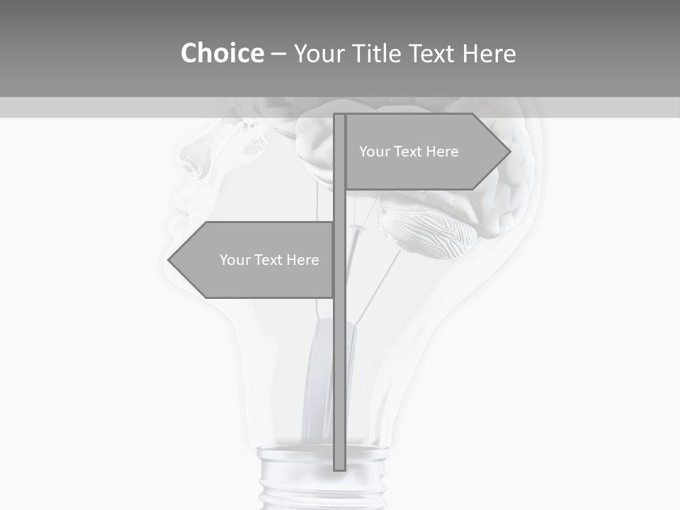 Silhouette Modern Idea PowerPoint Template