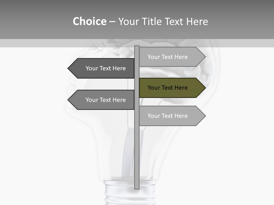Silhouette Modern Idea PowerPoint Template