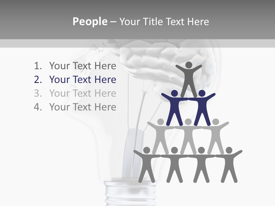 Silhouette Modern Idea PowerPoint Template