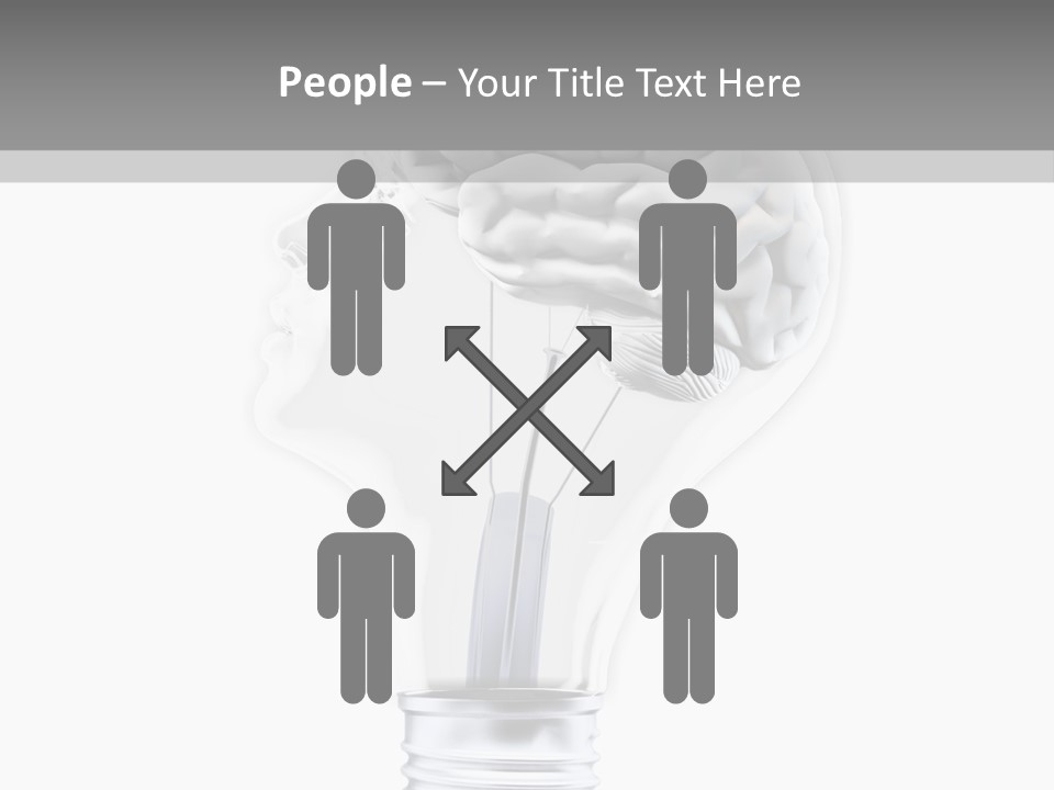 Silhouette Modern Idea PowerPoint Template