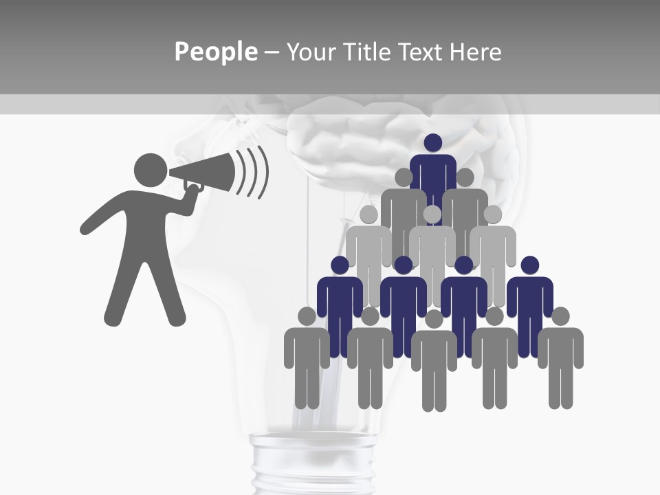 Silhouette Modern Idea PowerPoint Template