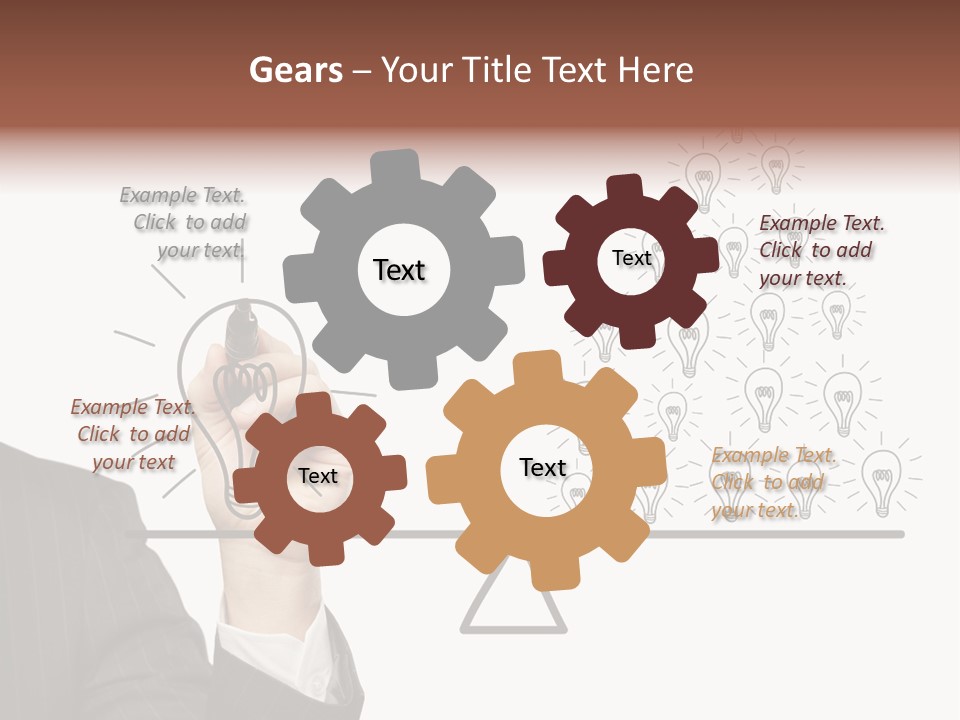 Table Meeting Conference PowerPoint Template