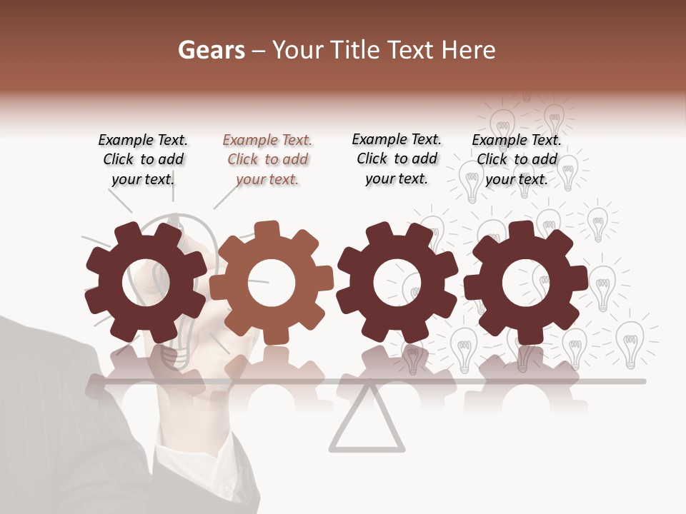 Table Meeting Conference PowerPoint Template