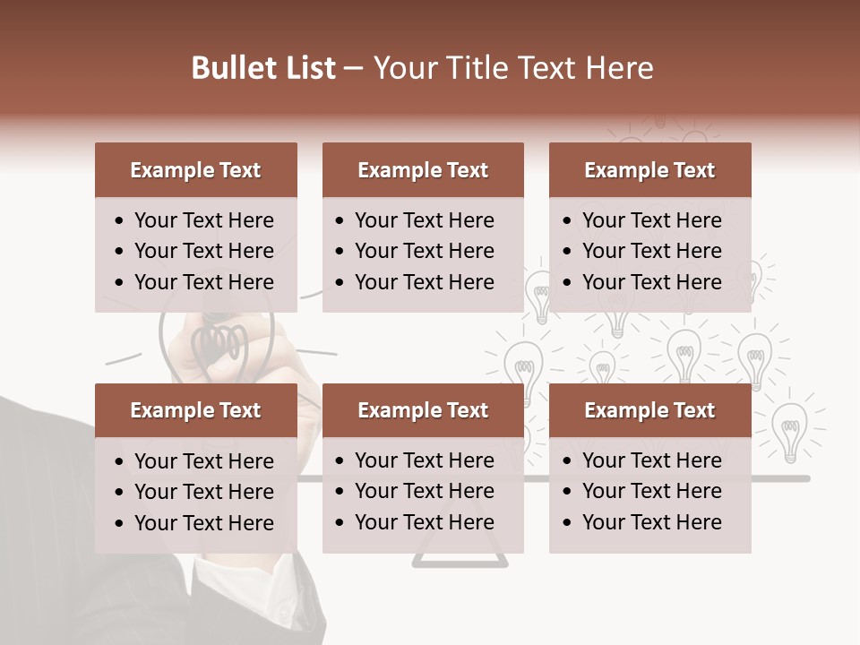 Table Meeting Conference PowerPoint Template