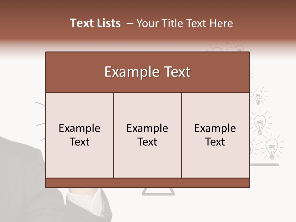 Table Meeting Conference PowerPoint Template