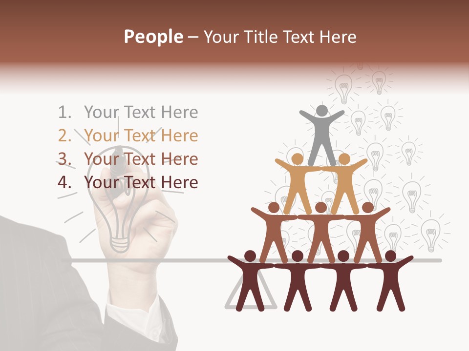 Table Meeting Conference PowerPoint Template