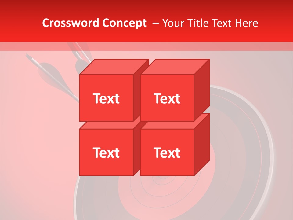 Advantage Arrow Job PowerPoint Template