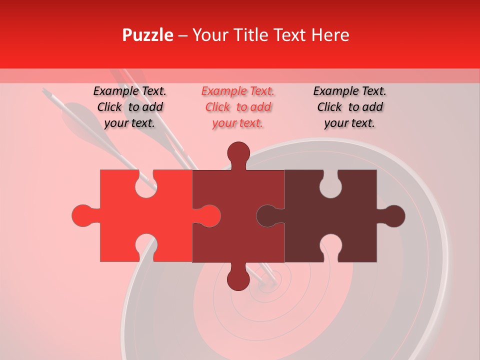 Advantage Arrow Job PowerPoint Template