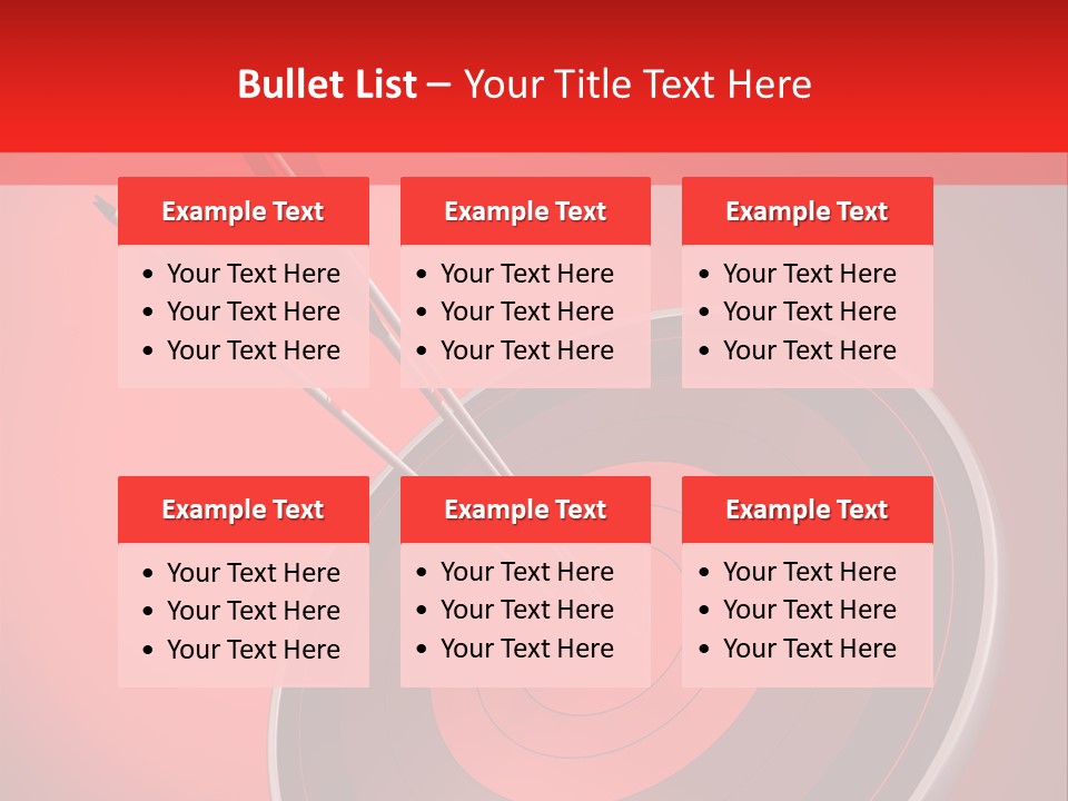 Advantage Arrow Job PowerPoint Template