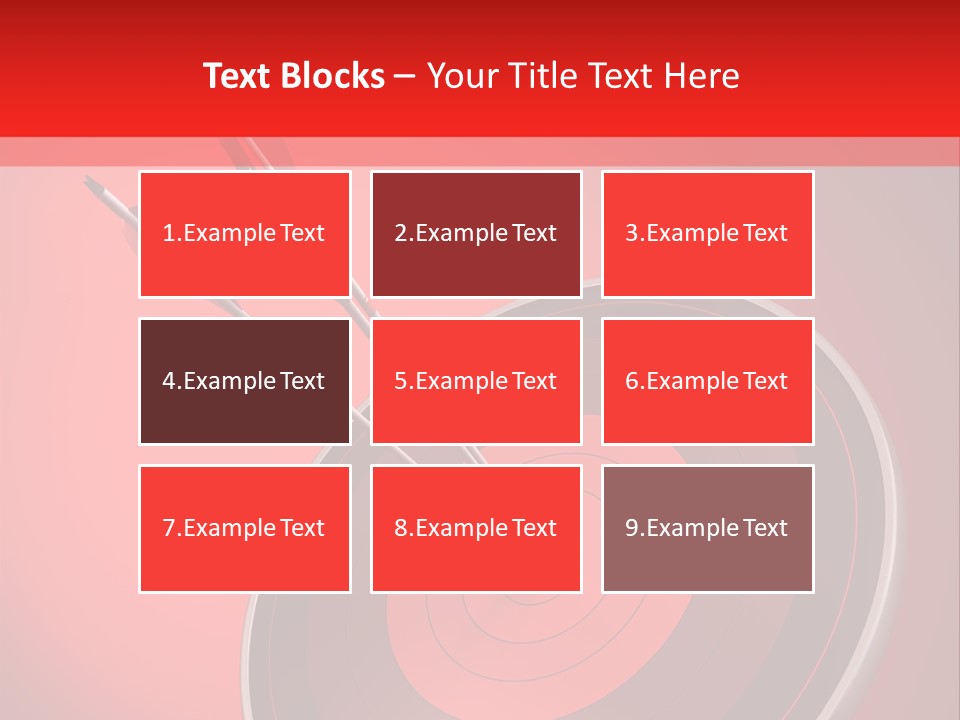 Advantage Arrow Job PowerPoint Template