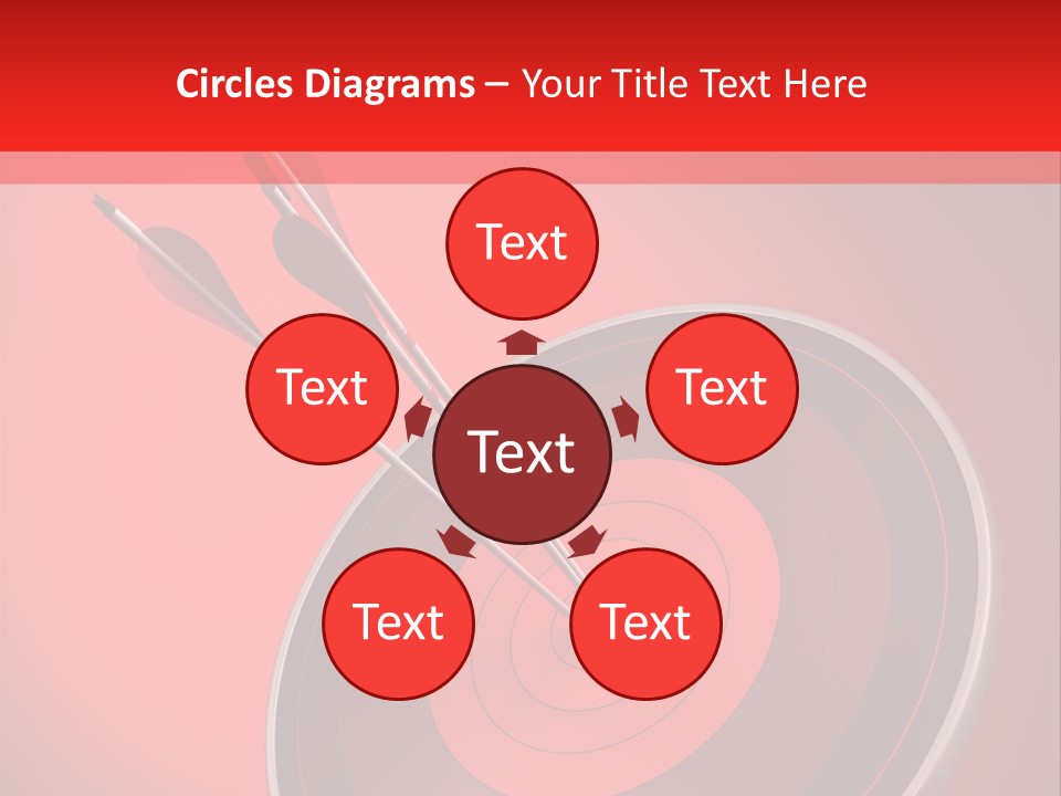 Advantage Arrow Job PowerPoint Template