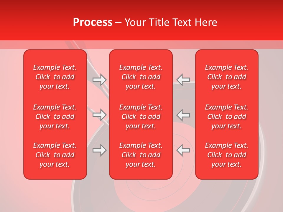 Advantage Arrow Job PowerPoint Template