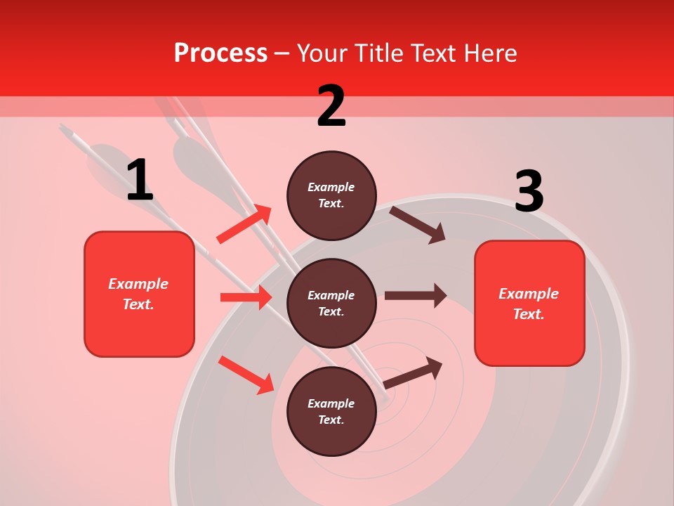 Advantage Arrow Job PowerPoint Template