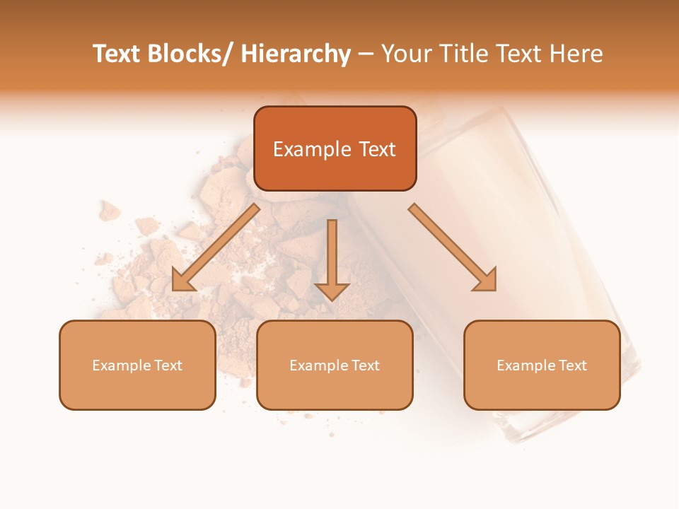 Color Swatch Beige Face Powder PowerPoint Template