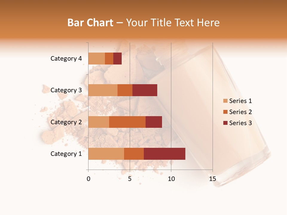 Color Swatch Beige Face Powder PowerPoint Template