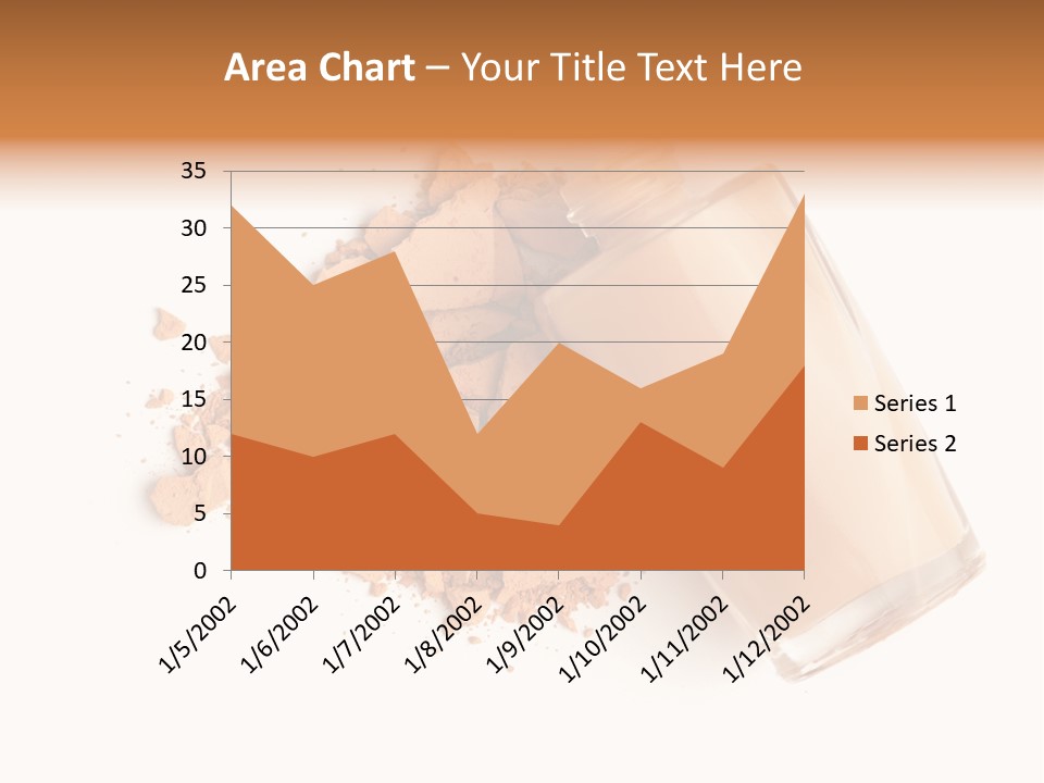 Color Swatch Beige Face Powder PowerPoint Template