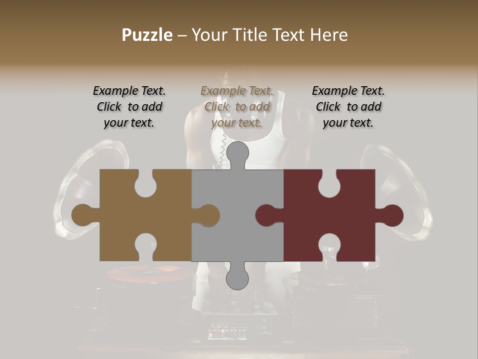 Hedonistic Classic Audio PowerPoint Template