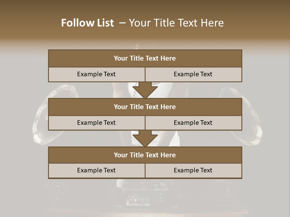 Hedonistic Classic Audio PowerPoint Template