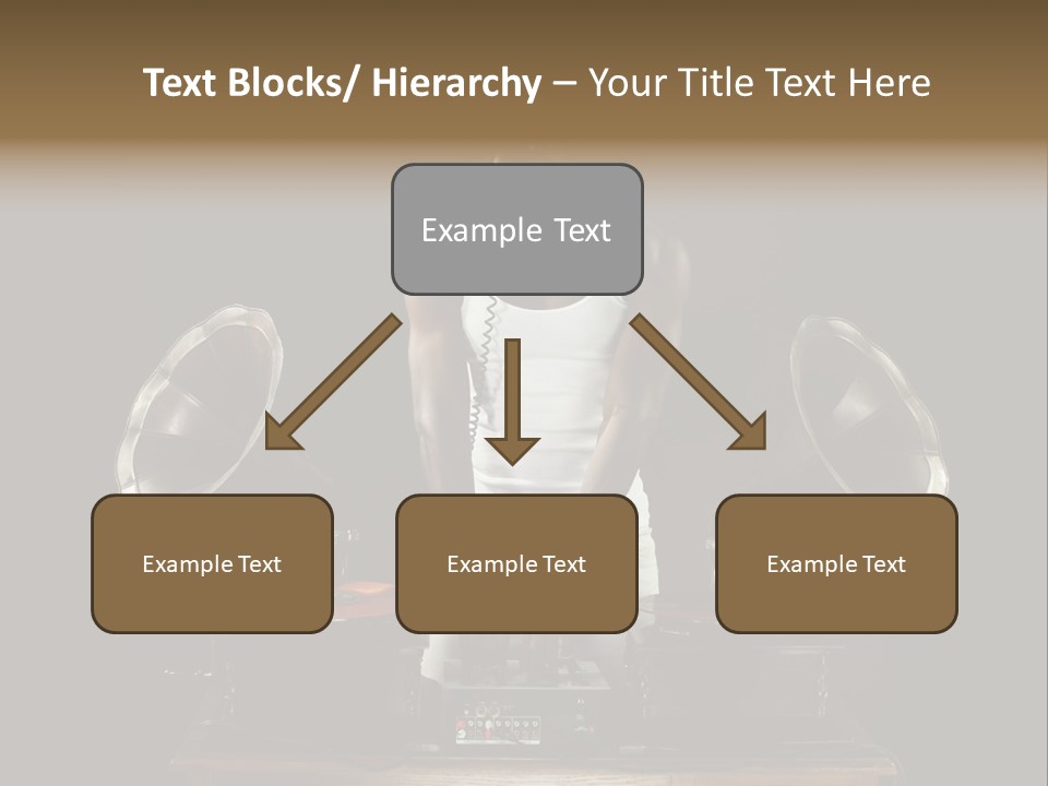 Hedonistic Classic Audio PowerPoint Template