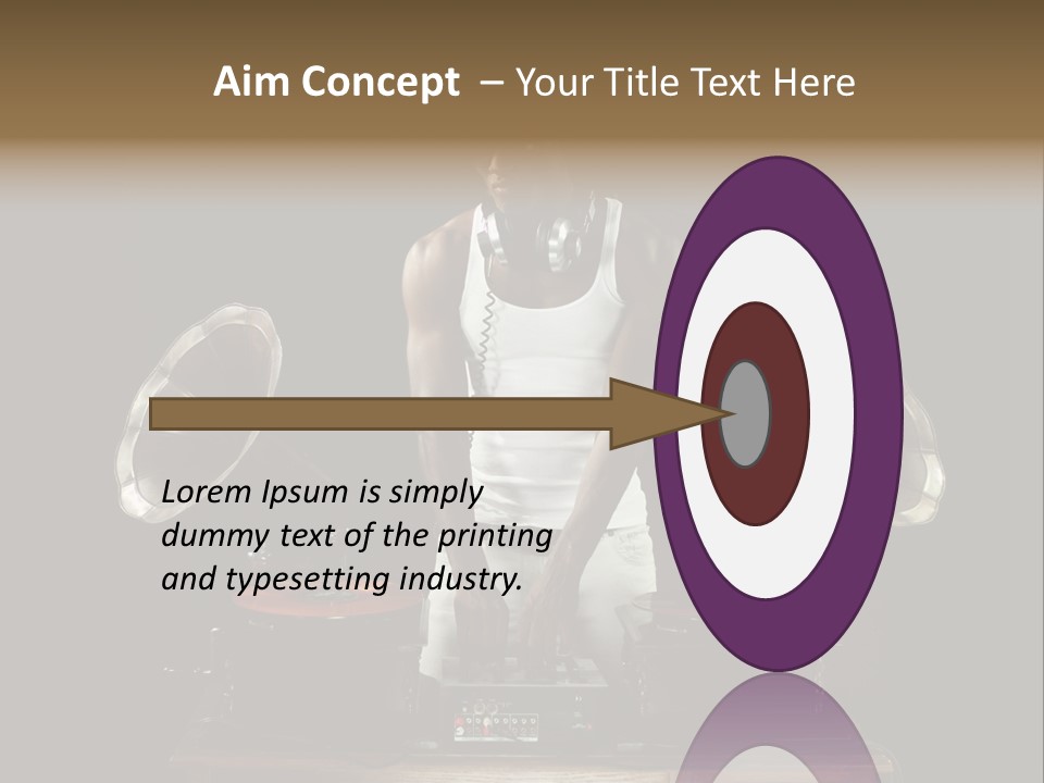 Hedonistic Classic Audio PowerPoint Template