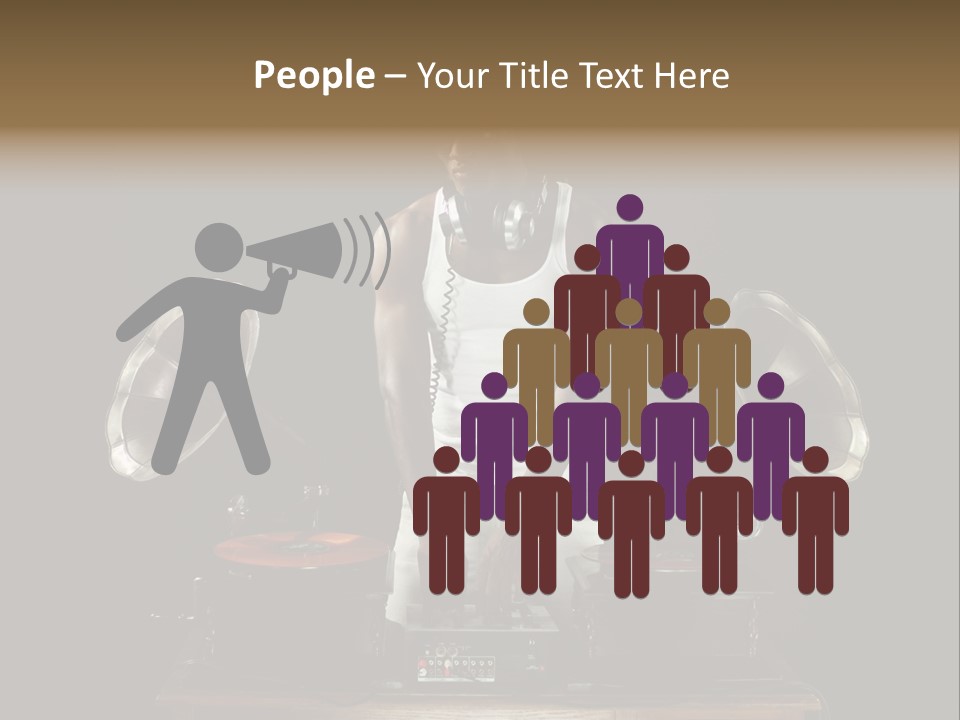 Hedonistic Classic Audio PowerPoint Template