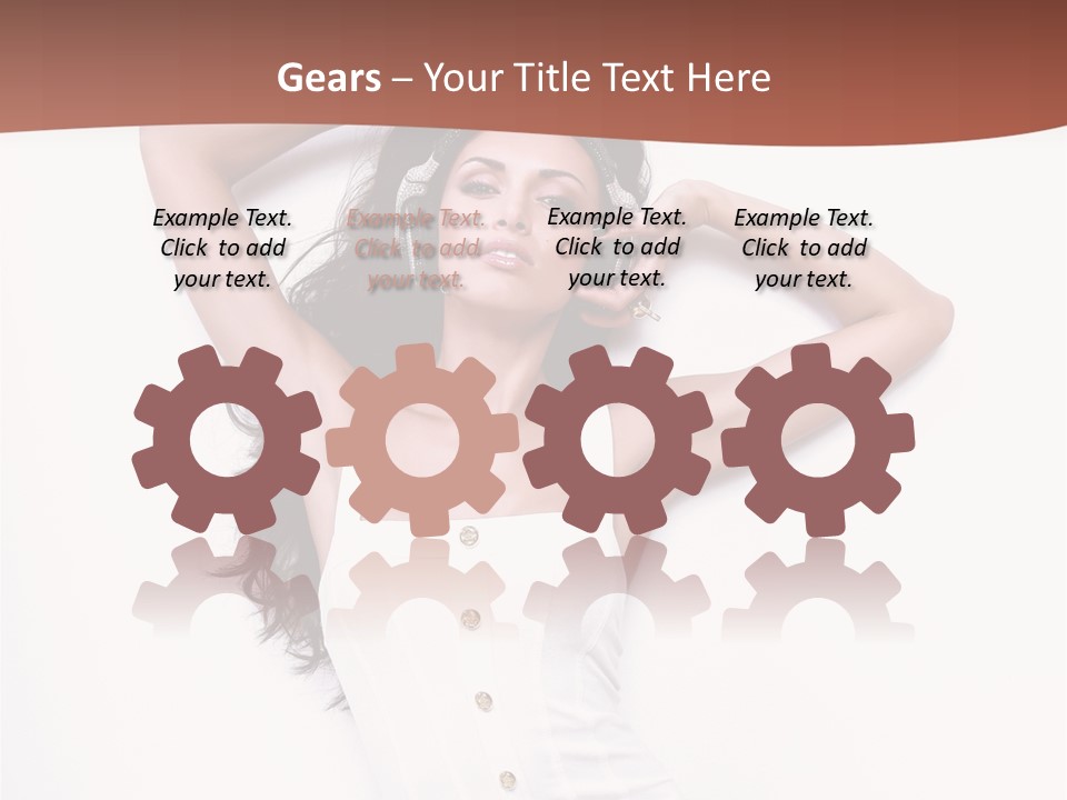 Image Disco Human PowerPoint Template