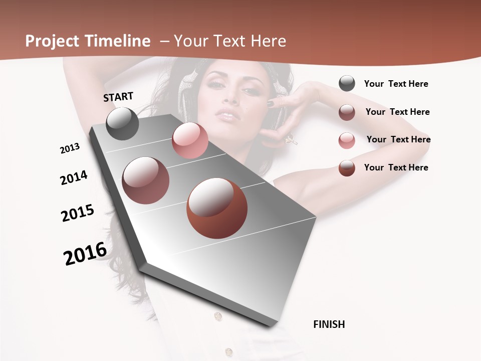 Image Disco Human PowerPoint Template