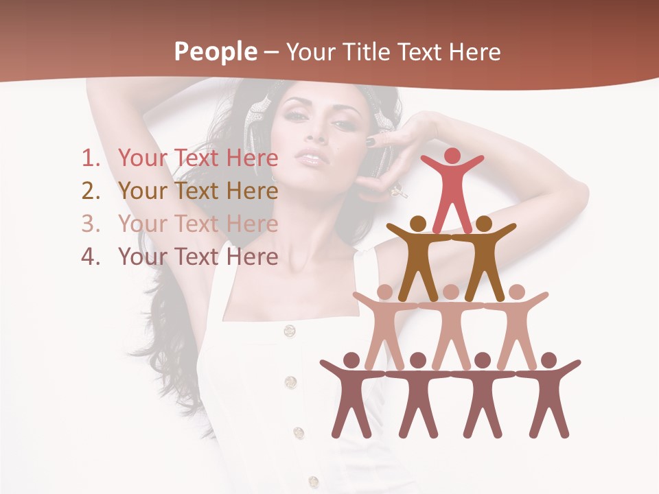 Image Disco Human PowerPoint Template