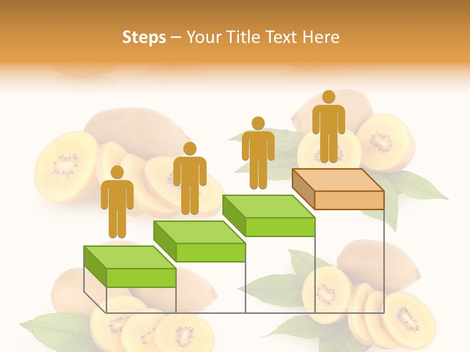 Isolated Food Gold PowerPoint Template