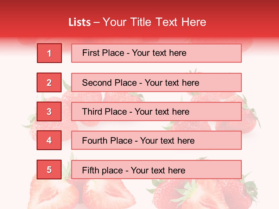 Set Collection Isolated PowerPoint Template