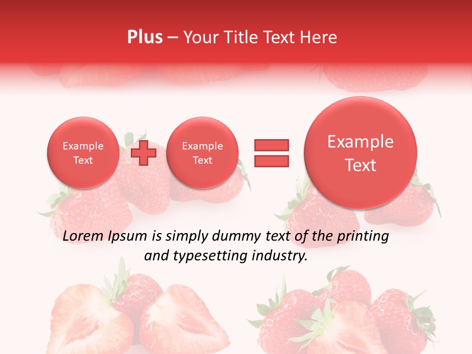 Set Collection Isolated PowerPoint Template