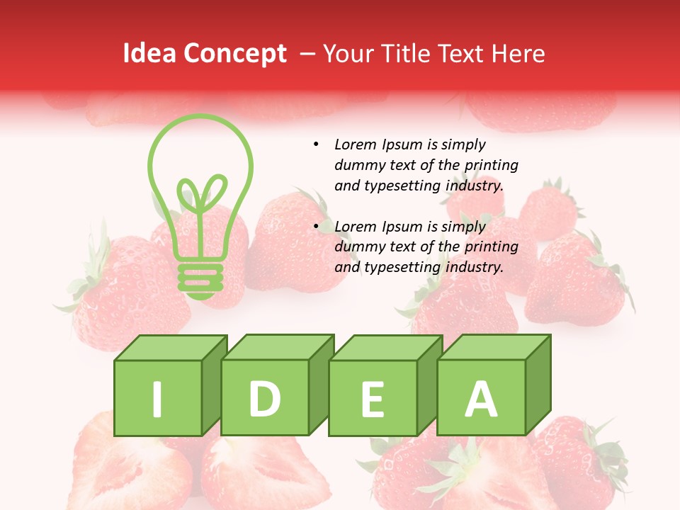 Set Collection Isolated PowerPoint Template