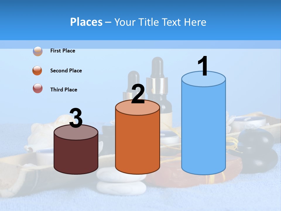 Asia Pebble Blue PowerPoint Template