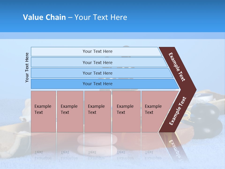 Asia Pebble Blue PowerPoint Template