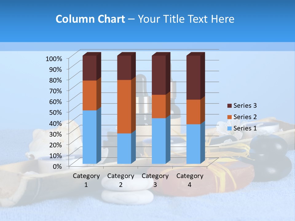 Asia Pebble Blue PowerPoint Template