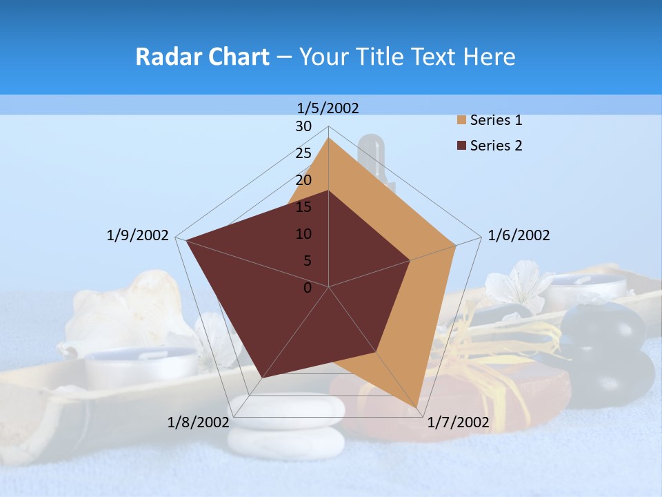 Asia Pebble Blue PowerPoint Template