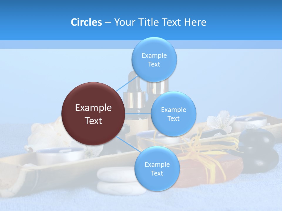 Asia Pebble Blue PowerPoint Template