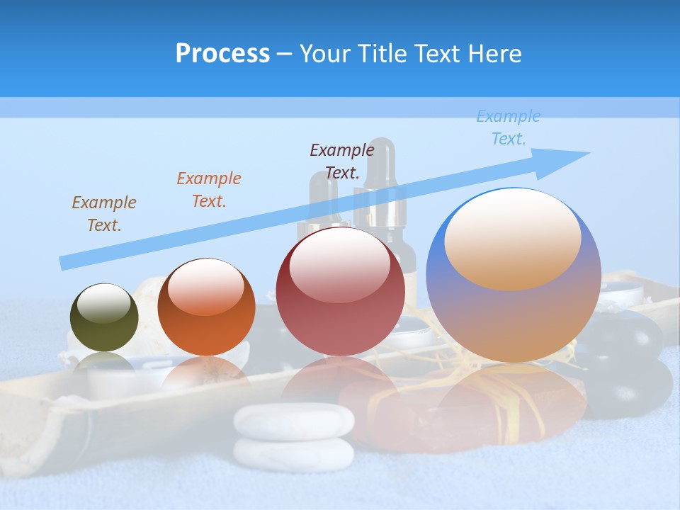 Asia Pebble Blue PowerPoint Template