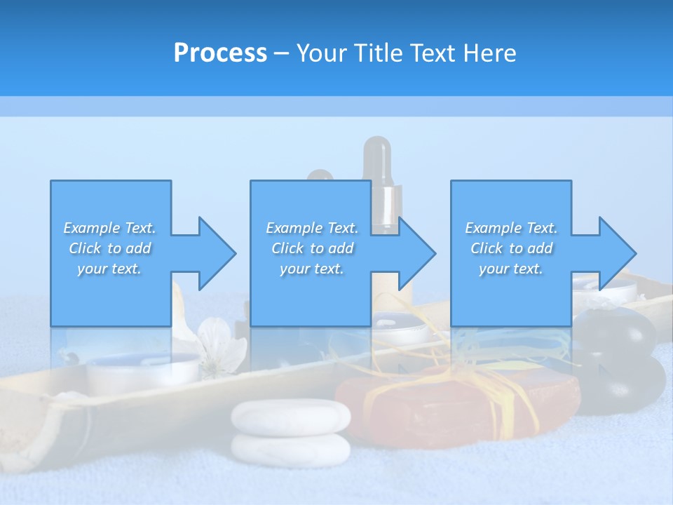 Asia Pebble Blue PowerPoint Template