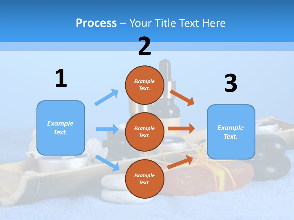 Asia Pebble Blue PowerPoint Template