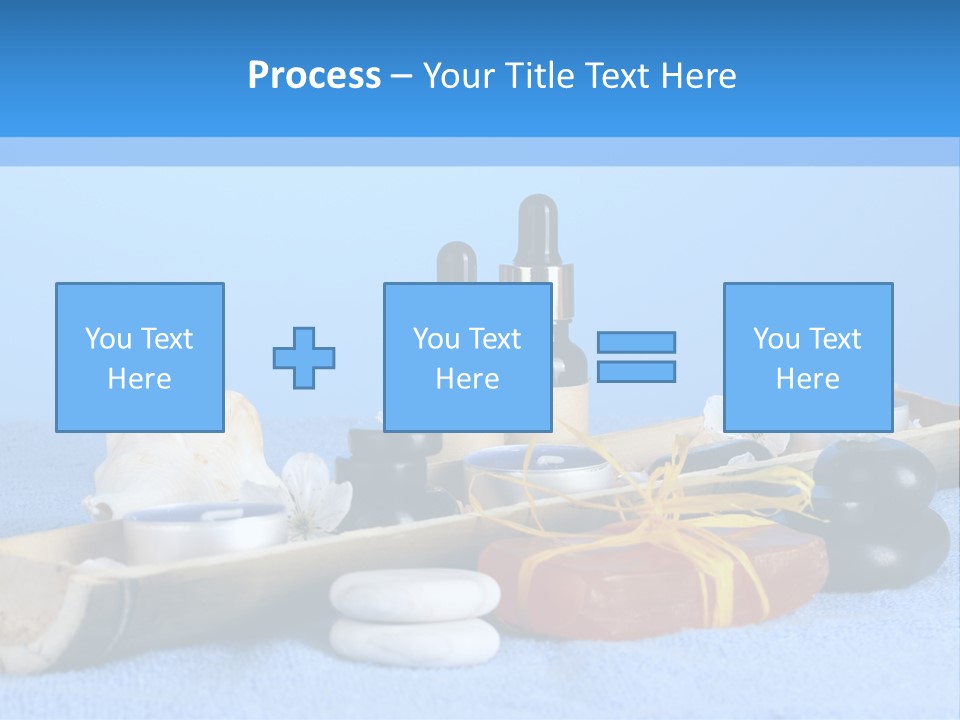 Asia Pebble Blue PowerPoint Template
