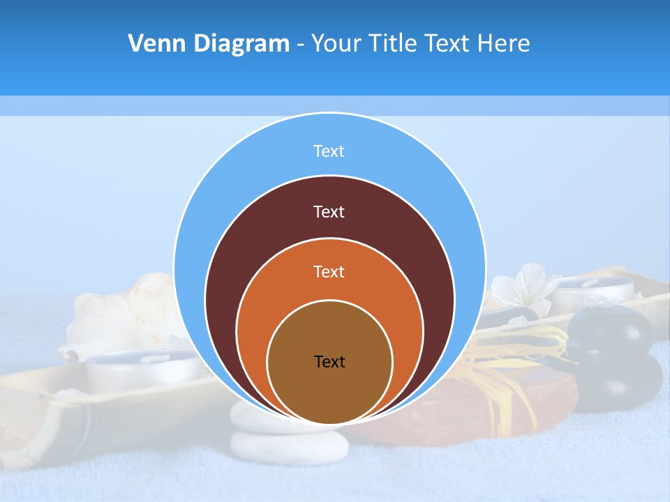 Asia Pebble Blue PowerPoint Template