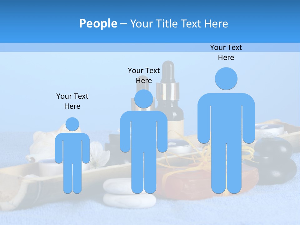 Asia Pebble Blue PowerPoint Template